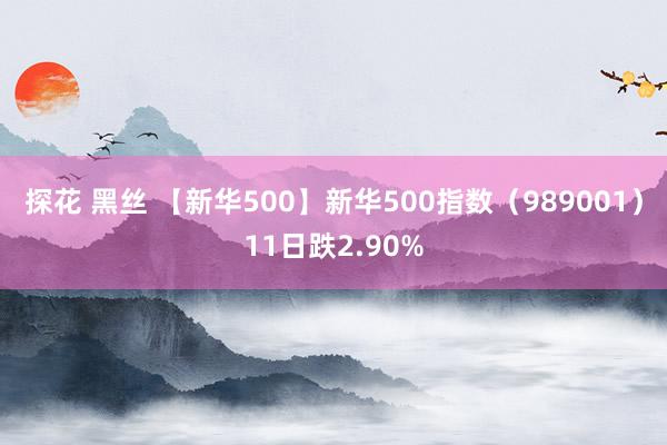 探花 黑丝 【新华500】新华500指数（989001）11日跌2.90%