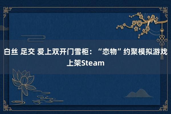 白丝 足交 爱上双开门雪柜：“恋物”约聚模拟游戏上架Steam