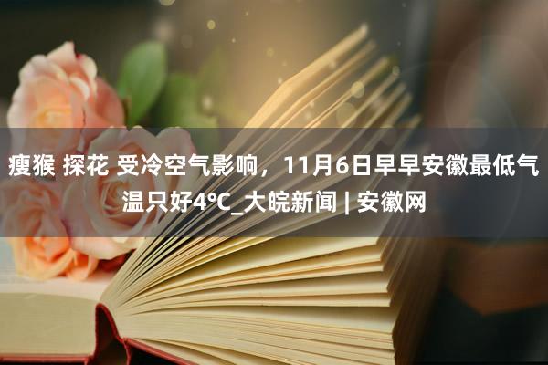 瘦猴 探花 受冷空气影响，11月6日早早安徽最低气温只好4℃_大皖新闻 | 安徽网