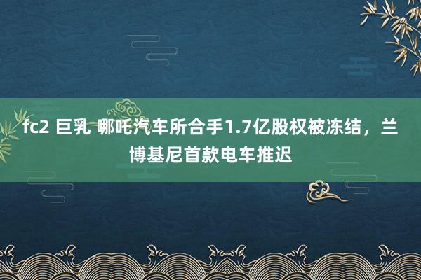 fc2 巨乳 哪吒汽车所合手1.7亿股权被冻结，兰博基尼首款电车推迟