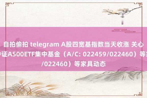 自拍偷拍 telegram A股四宽基指数当天收涨 关心易方达中证A500ETF集中基金（A/C: 022459/022460）等家具动态